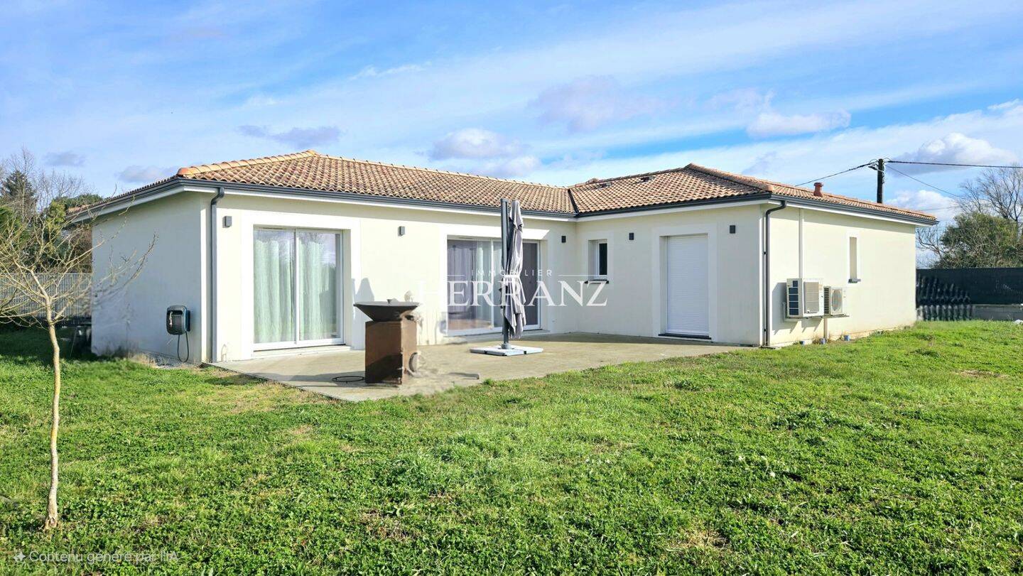 Maison à vendre, 125m², SAINT MAGNE DE CASTILLON