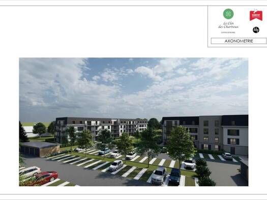 Appartement à vendre 223 000 € 3 pièces 2 chambres 71 m² Étage 2/3 Centre Ville-Bruyeres Longuenesse 62219