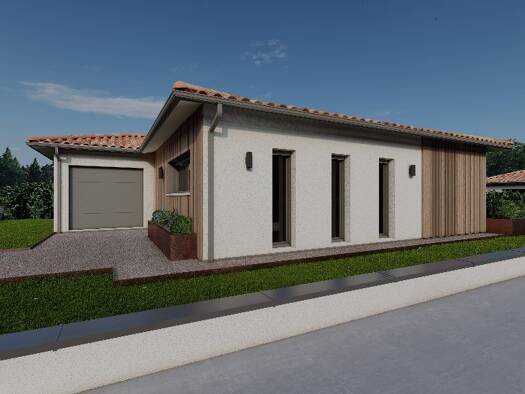 Terrain avec maison neuve à vendre 214 900 € 3 pièces 2 chambres 60 m² 763 m² de terrain Grézac 17120