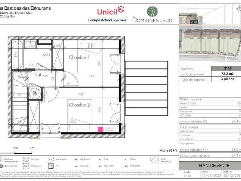 Maison à louer, 57m², LE THOR