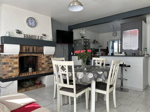 Maison à vendre 126 000 € 3 pièces 2 chambres 44,5 m² 71 m² de terrain Saint-Martin-de-la-Lieue 14100