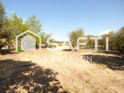 Terrain constructible viabilisé à vendre 160 000 € 458 m² de terrain Saint-André-de-Sangonis 34725