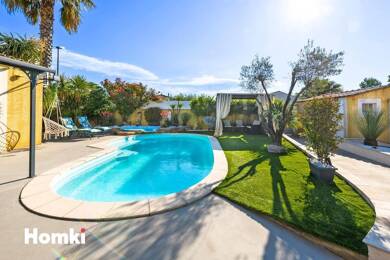 Maison de plain-pied à vendre 459 000 € 5 pièces 4 chambres 141 m² 660 m² de terrain Vergèze 30310