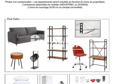 Appartement à louer 490 € 1 pièce 19,4 m² Étage 1/8 disponible à partir du 18/08/2025 Fiacre-Chenault Orléans 45100