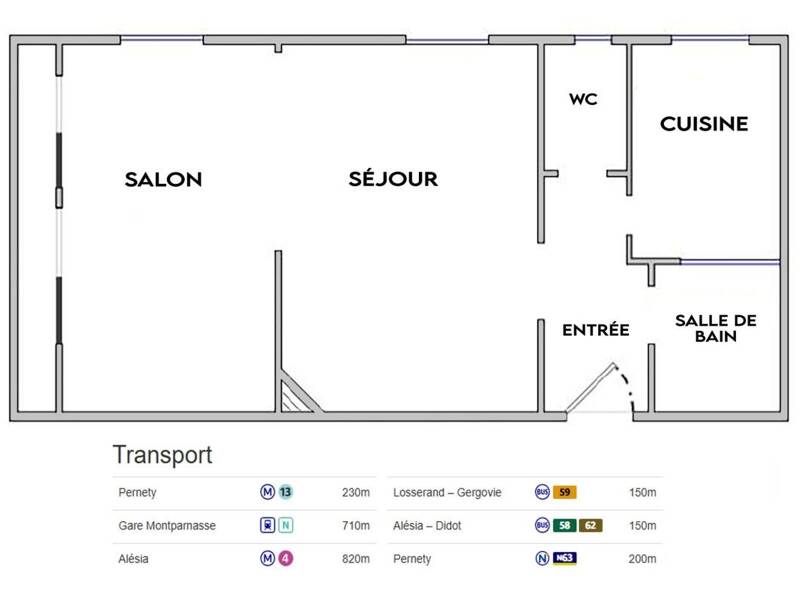 Maison à vendre, 38m², PARIS 14E