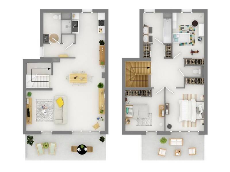 Maison à louer, 114m², BOUC BEL AIR