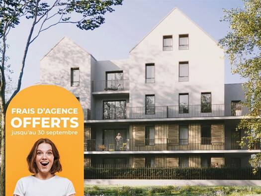 Appartement à louer - Neuf 1 327 € 4 pièces 3 chambres 87 m² Étage 1/2 Bruyeres le Chatel 91680