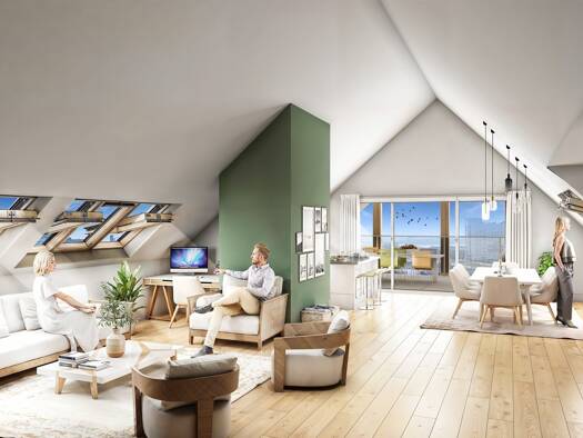 Appartement à vendre - Neuf 995 000 € 4 pièces 3 chambres 131 m² dès le 31/03/2026 Keroman-Merville Lorient 56100