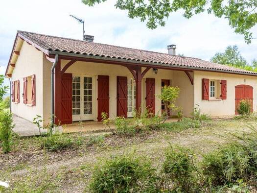 Maison de plain-pied à vendre 208 260 € 4 pièces 3 chambres 88 m² 6 288 m² de terrain Paulhiac 47150