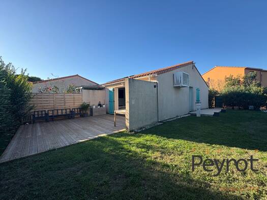 Maison de plain-pied à vendre 285 000 € 3 pièces 2 chambres 50,6 m² Torreilles 66440