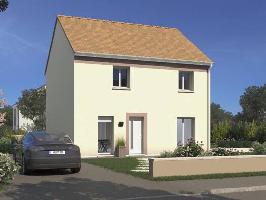 Terrain avec maison neuve à vendre 281 950 € 7 pièces 5 chambres 102 m² 200 m² de terrain Quincy-Voisins 77860