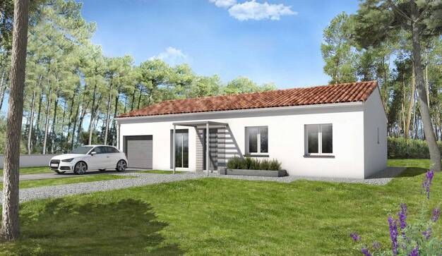 Maison neuve à vendre 221 500 € 4 pièces 3 chambres 80 m² 310 m² de terrain Alignan-du-Vent 34290