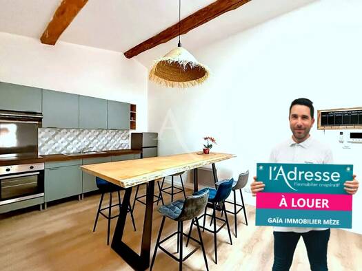 Appartement à louer - Première occupation 850 € 3 pièces 2 chambres 57 m² Étage 2/2 Loupian 34140