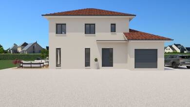 Terrain avec maison neuve à vendre 340 536 € Cressin-Rochefort 01350