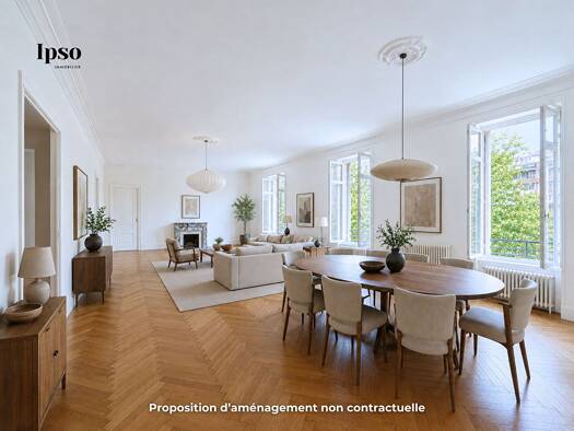 Appartement à vendre 950 000 € 10 pièces 5 chambres 240,16 m² Étage 3/7 Guillotière Lyon 7ème arrondissement 69007