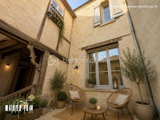 Maison à vendre 244 500 € 5 pièces 4 chambres 135 m² 122 m² de terrain Le Bourg-Le Vieux Bourg Lormont 33310