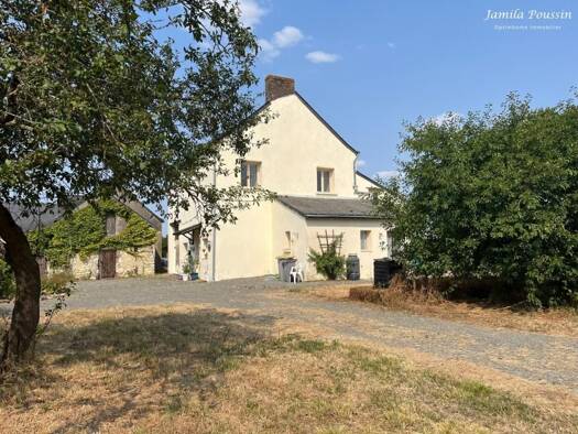 Maison à vendre 189 990 € 5 pièces 3 chambres 141 m² 1 400 m² de terrain Noyant-Villages 49490