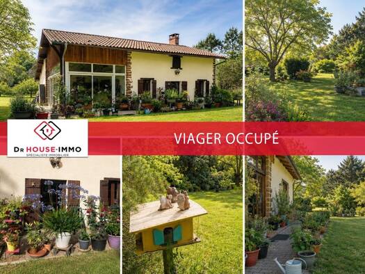 Maison en viager occupé Bouquet 192 000 € 4 pièces 2 chambres 132 m² 3 000 m² de terrain Saugnac-et-Muret 40410