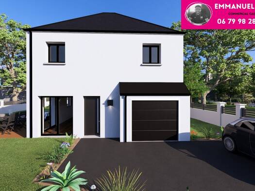 Terrain avec maison neuve à vendre 191 400 € 4 pièces 3 chambres 82 m² 470 m² de terrain Falaise 14700