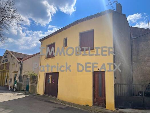 Maison de ville à vendre 86 000 € 3 pièces 2 chambres 57 m² Tuchan 11350