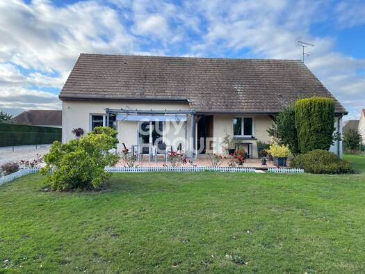 Maison de plain-pied à vendre 217 000 € 2 pièces 1 chambre 70 m² 746 m² de terrain Cote de Rouen-Saint Michel-Croix Coquet Bernay 27300