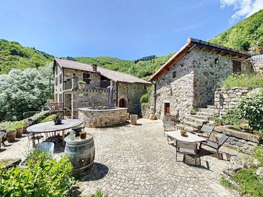 Maison à vendre 830 000 € 10 pièces 6 chambres 330 m² 24 550 m² de terrain St Pierre de Colombier 07450