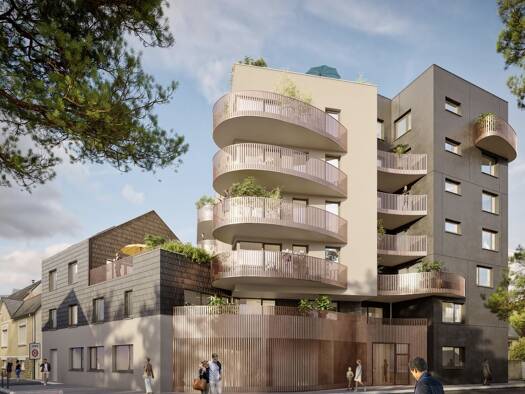 Appartement à vendre - neuf 120 833 € 1 pièce 21,4 m² dès le 30/09/2027 Bréquigny Rennes 35200
