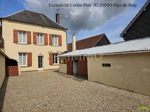Maison à vendre 198 000 € 6 pièces 3 chambres 140 m² 383 m² de terrain Le Coudray-Saint-Germer 60850