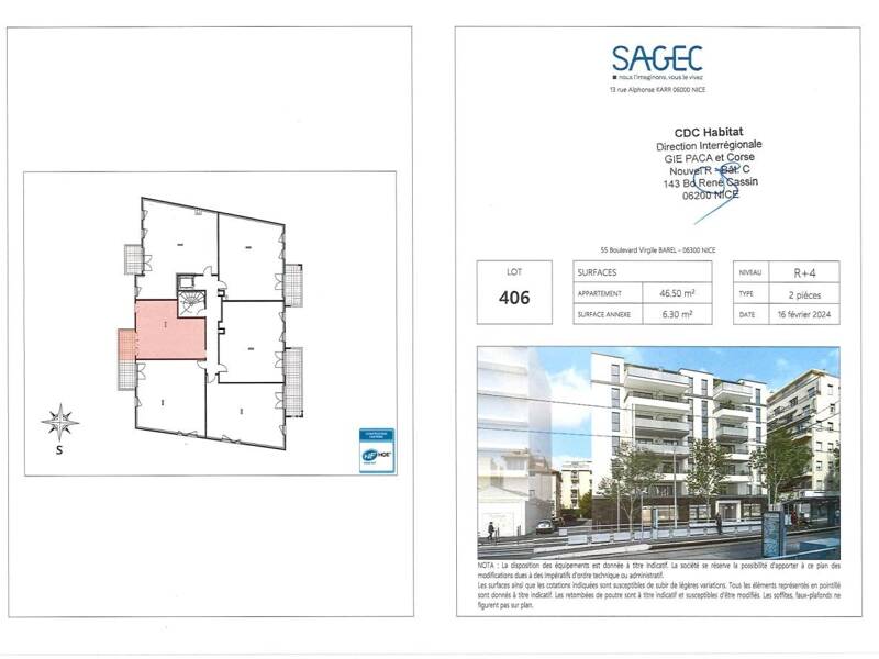 Maison à louer, 47m², NICE