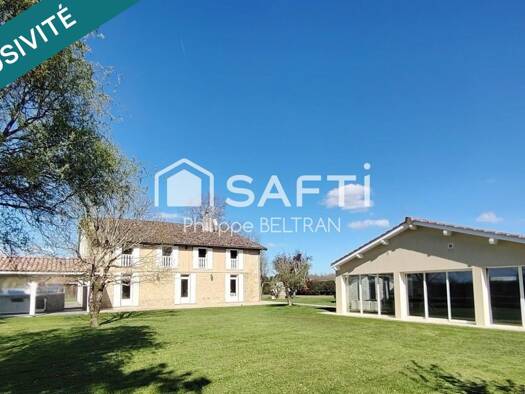 Maison à vendre 675 000 € 10 pièces 5 chambres 430 m² 9 604 m² de terrain Bieujac 33210