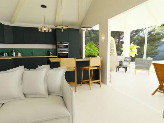 Maison de plain-pied à vendre - neuf 750 000 € 4 pièces 3 chambres 136 m² dès le 31/12/2026 Petit-Bourg 97170