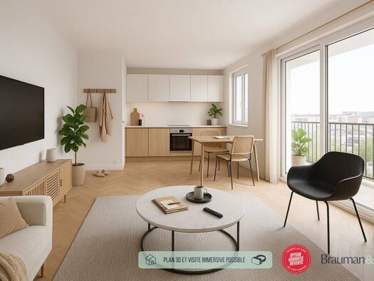 Appartement à vendre - neuf 475 900 € 4 pièces 3 chambres 82 m² 4ème étage Musée-Village Lattes 34970