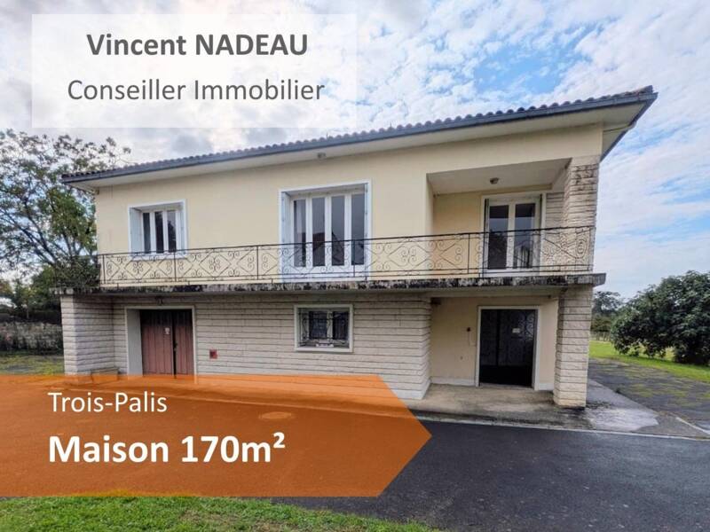 Maison à vendre, 170m², TROIS PALIS