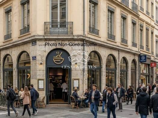 Restaurant à vendre Fonds de commerce 220 000 € 65 m² d'espace de restauration Ainay Lyon 2ème arrondissement 69002