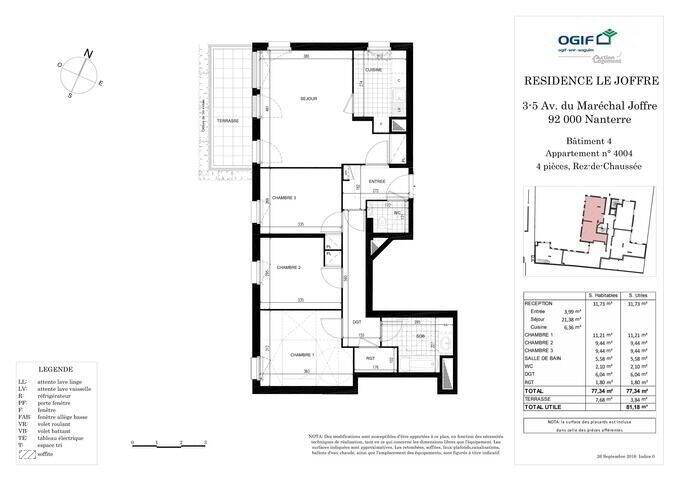 Maison à louer, 77m², NANTERRE
