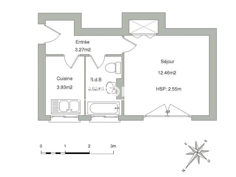 Maison à louer, 23m², LA VARENNE SAINT HILAIRE