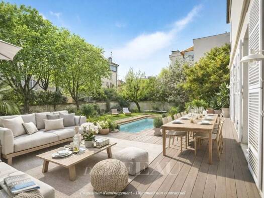 Maison à vendre 3 470 000 € 7 pièces 6 chambres 230 m² 900 m² de terrain Vincennes 94300