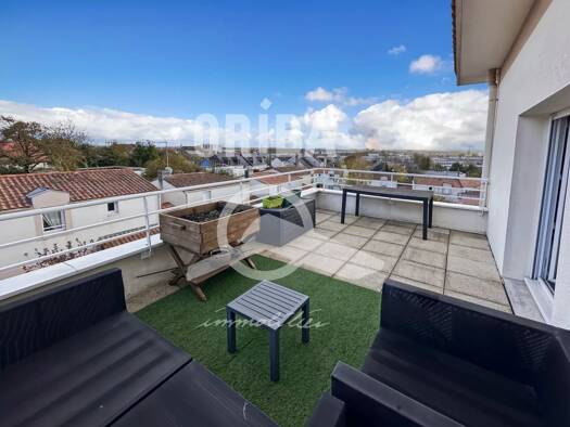 Appartement à vendre 257 920 € 3 pièces 2 chambres 63,2 m² 2ème étage Chantenay Nantes 44100