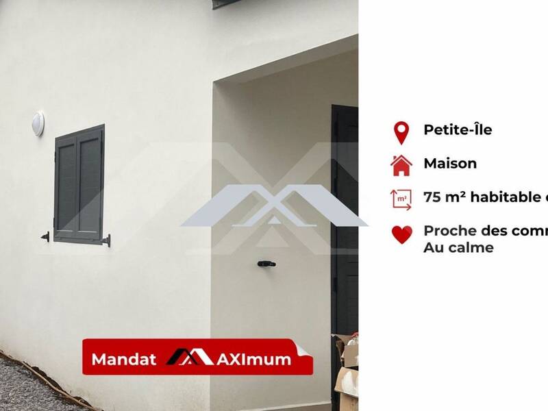 Maison à louer, 75m², PETITE ILE