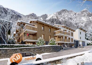 Appartement à vendre - Neuf 422 500 € 3 pièces 63,3 m² 1er étage Champagny-en-Vanoise 73350