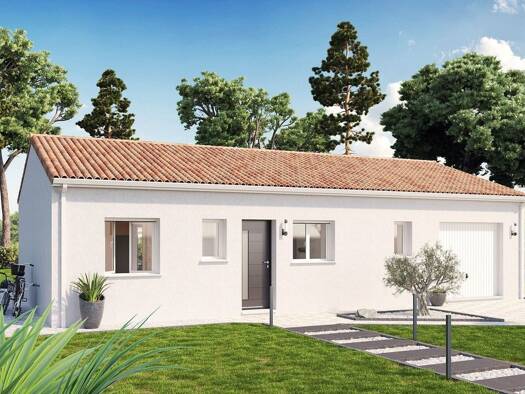 Terrain avec maison neuve à vendre 191 834 € 2 pièces 1 chambre 90 m² 490 m² de terrain Val de Moine Cholet 49300