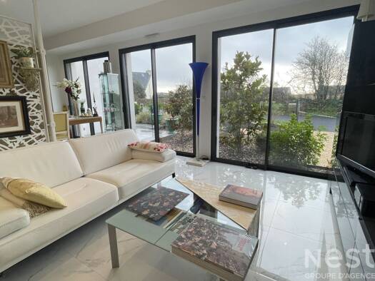 Maison de plain-pied à vendre - Première occupation 493 050 € 4 pièces 3 chambres 107 m² 350 m² de terrain Plouharnel 56340