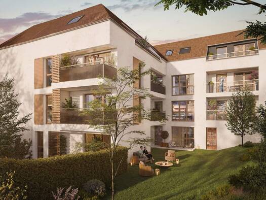 Appartement à vendre - neuf 281 333 € 3 pièces 2 chambres 64,29 m² 1er étage Le Fresnay-Vieux Pays Sartrouville 78500