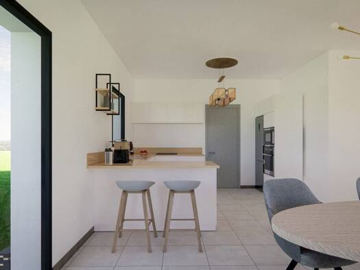 Terrain avec maison neuve à vendre 266 000 € 6 pièces 4 chambres 127 m² Jallaucourt 57590