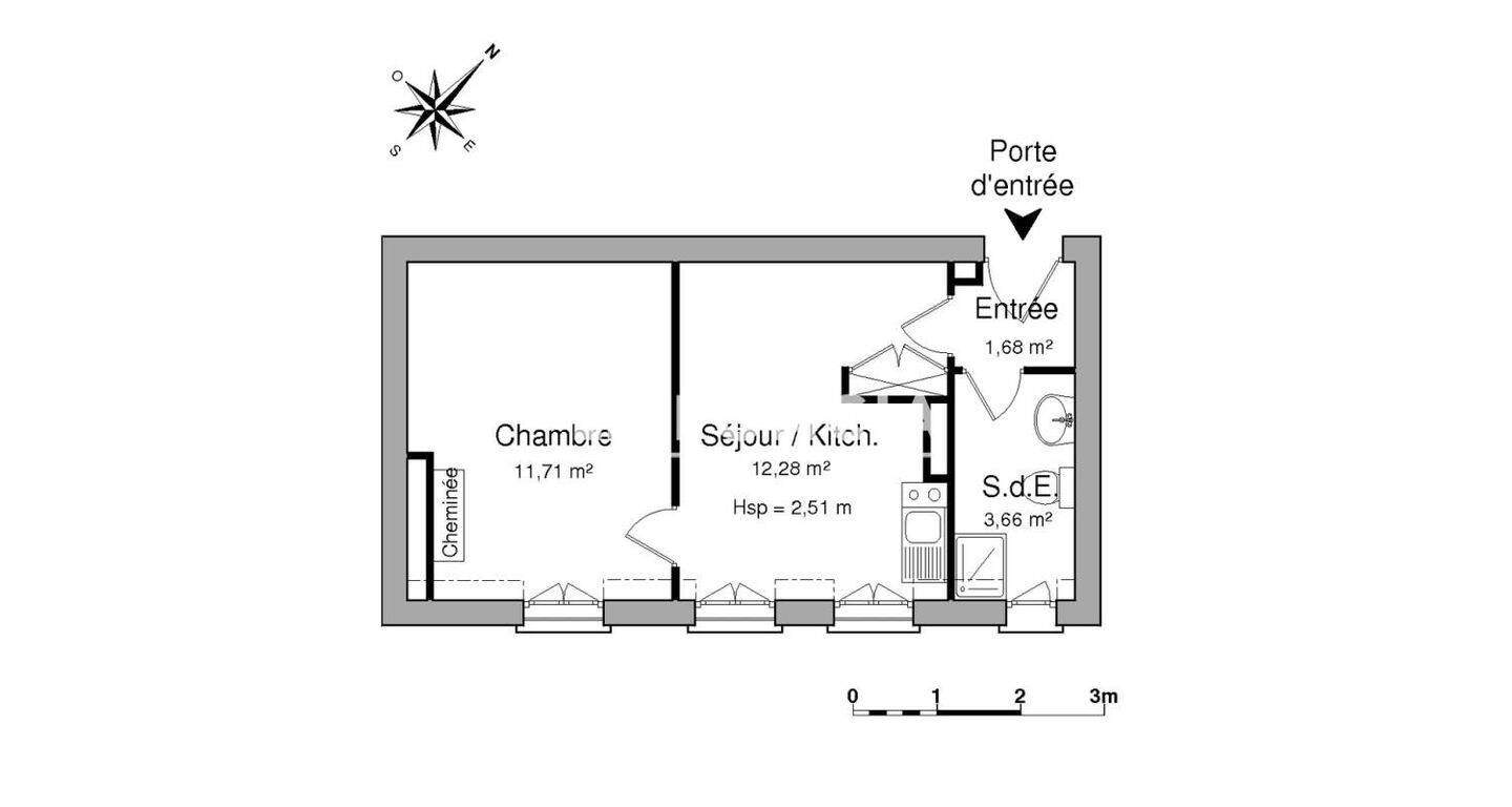Maison à louer, 29m², ISSY LES MOULINEAUX