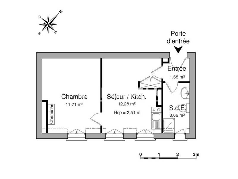 Maison à louer, 29m², ISSY LES MOULINEAUX