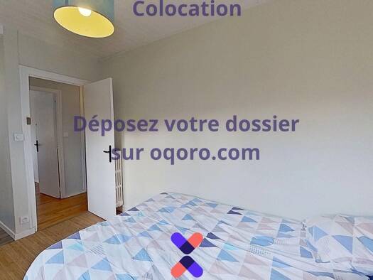 Colocation à louer 470 € 5 pièces 4 chambres 83,9 m² RDC Calvaire-Saint Pierre Caen 14000