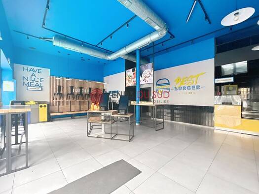 Local commercial à louer 890 € 125 m² de surface de vente Croix de Poumeyrac Béziers 34500