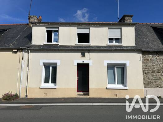 Maison de plain-pied à vendre 96 000 € 4 pièces 3 chambres 80 m² Pommerit-le-Vicomte 22200