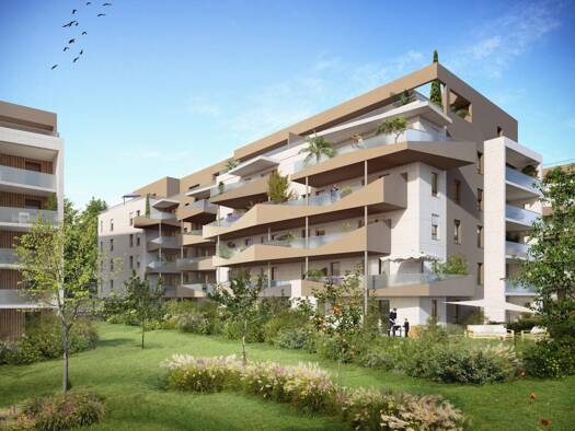 Appartement à vendre - neuf 312 500 € 3 pièces 2 chambres 68,1 m² Étage 2/5 Meylan 38240